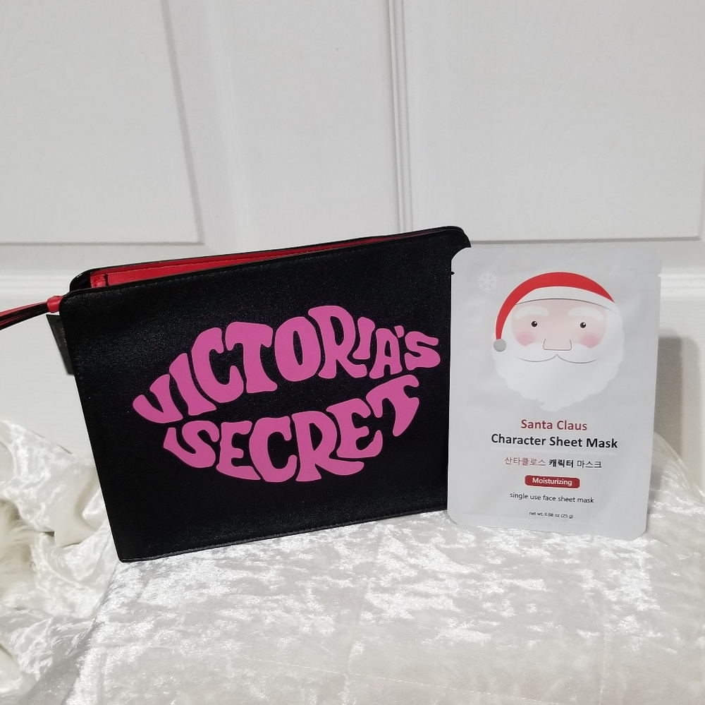 Victoria Secret Cosmetic Bag & Face Mask